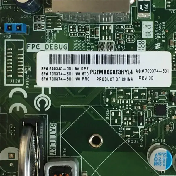 HP 700374-501 Pavilion P2 IPXSB-DM ITX H61 motherboard