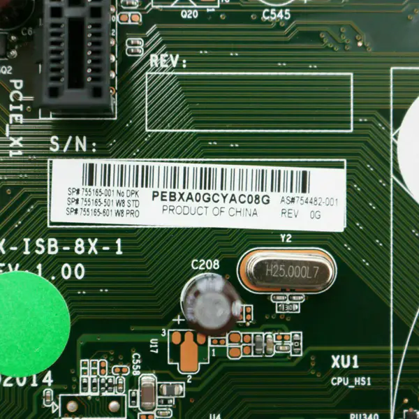 HP 754482-001 202 G2 FX-ISB-8X-1 H81 hovedkort