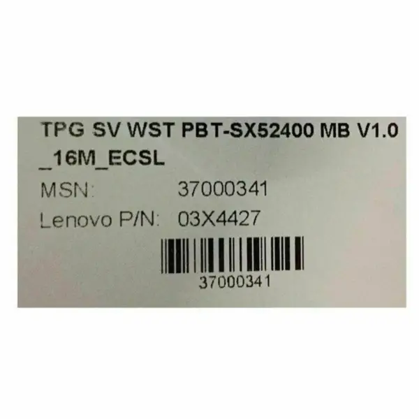 Lenovo 03X4427 hovedkort