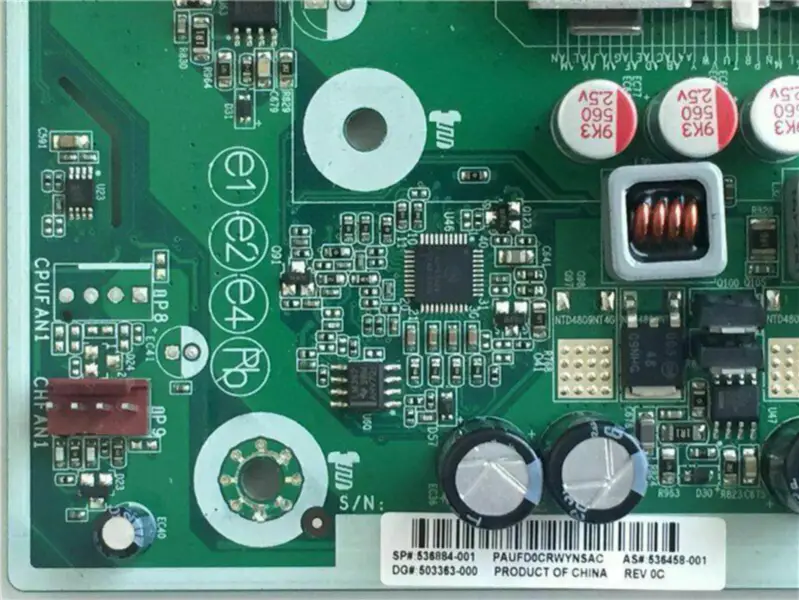 HP 536458-001 HP Compaq 8000 Elite 775 pin Q45 hovedkort hovedkort