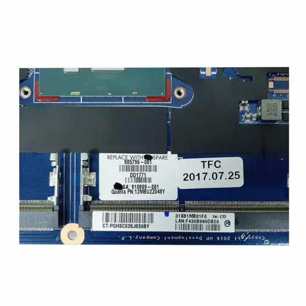 HP 910809-001 hovedkort