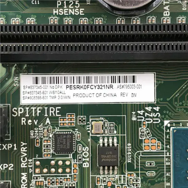 HP 795003-001 hovedkort