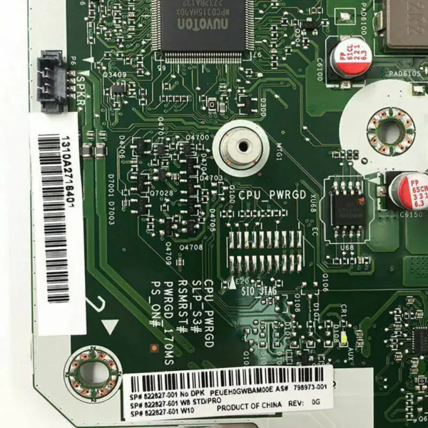 HP 822827-001798973-001 hovedkort