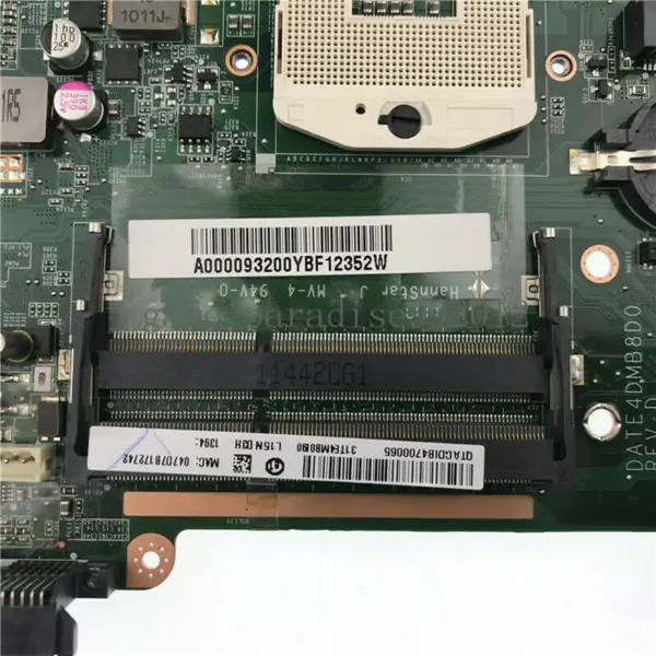 Toshiba A000093200 hovedkort