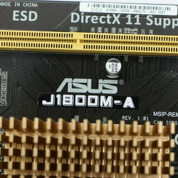 Asus J1800M-A motherboard