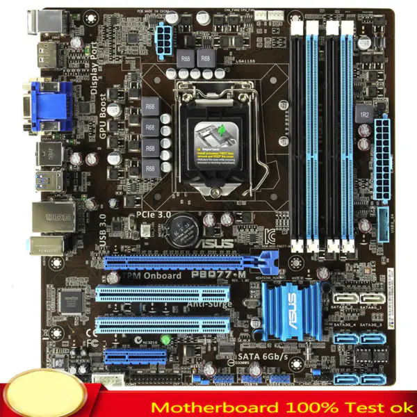 Asus P8Q77-M motherboard