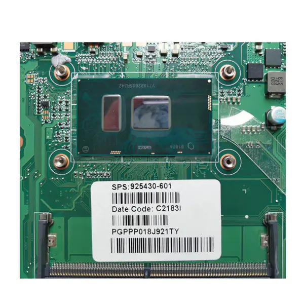HP 925430-601 DA0P1BMB6D0 with SR342 i5-7200u CPU motherboard