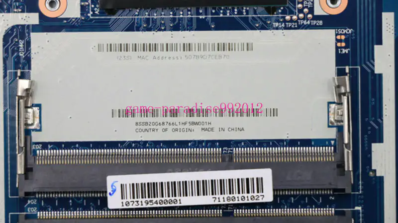 Lenovo 00HT660 hovedkort