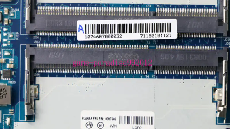 Lenovo 00HT646 hovedkort