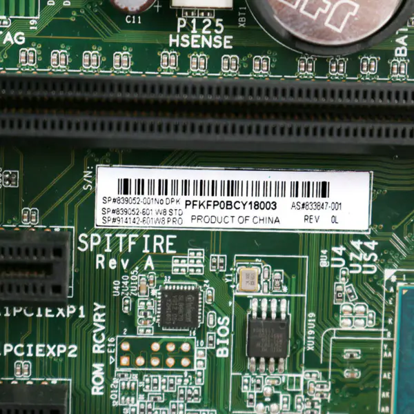 HP 839052-001 motherboard