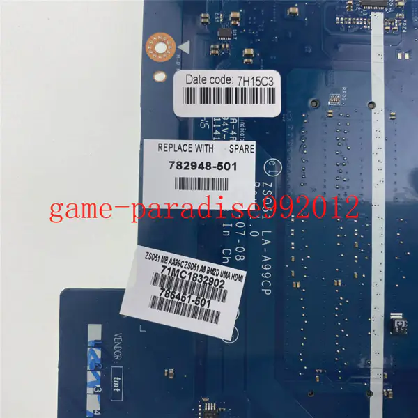 HP 782948-501 motherboard