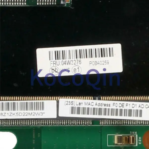 Lenovo 04W3276 hovedkort