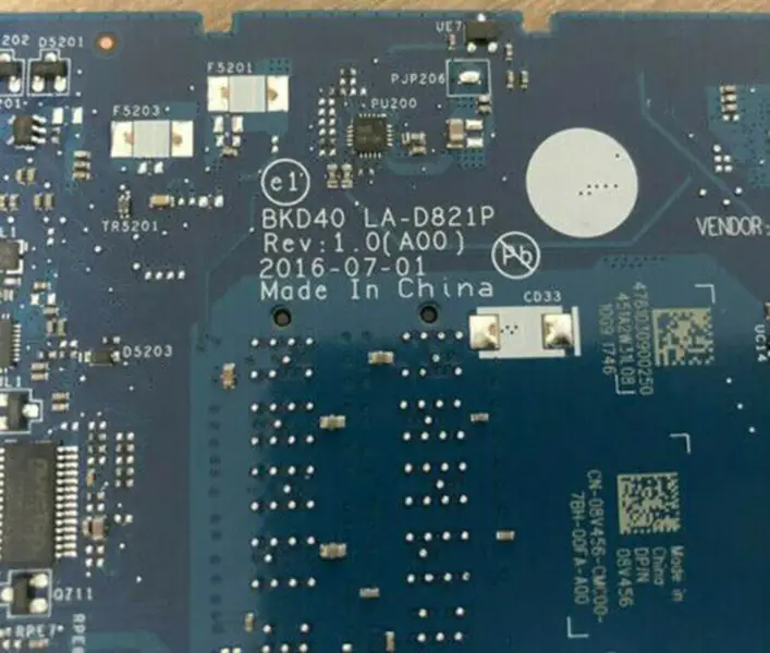 Dell 0KP4N2 motherboard