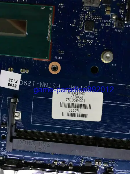 HP 781858-001 motherboard