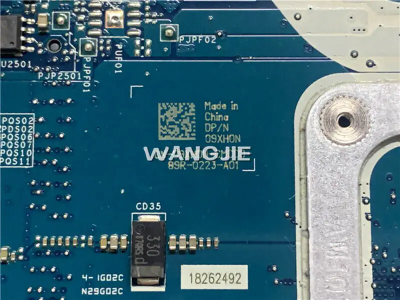 Dell 09XH0N motherboard