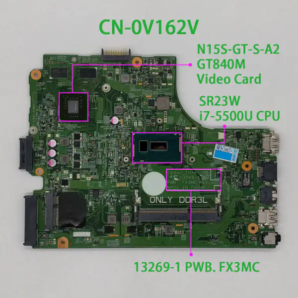 Dell 0V162V motherboard