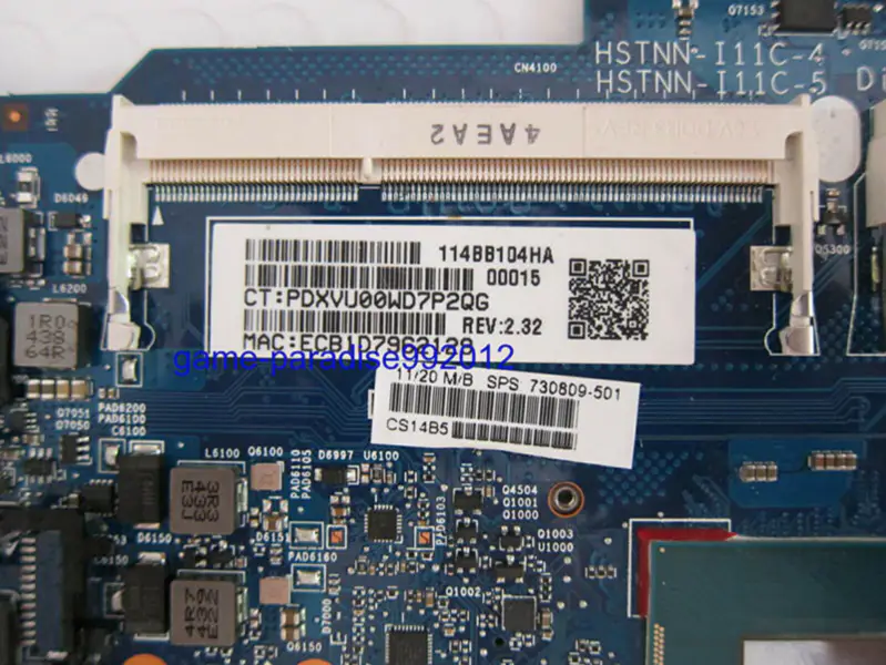 HP 730809-501 motherboard