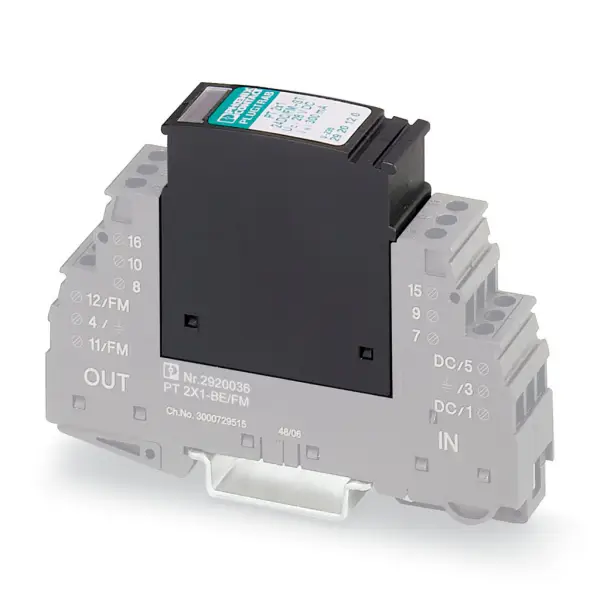 Phoenix PT 2X1- 5DC-ST 2856061 Surge protection plug