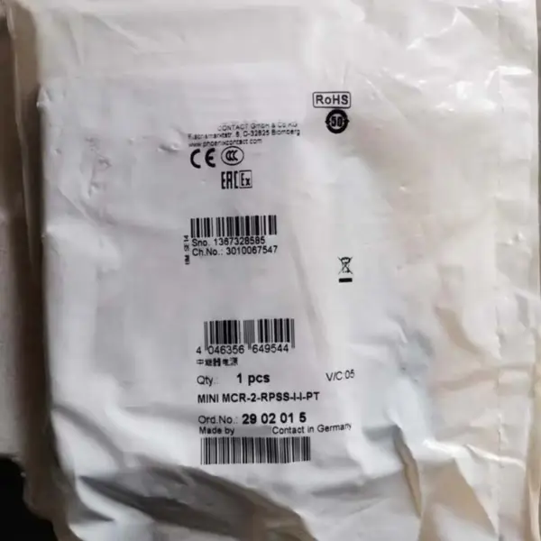 2902014 2902015 3-veis repeater-strømforsyning for Phoenix Signal Conditioner