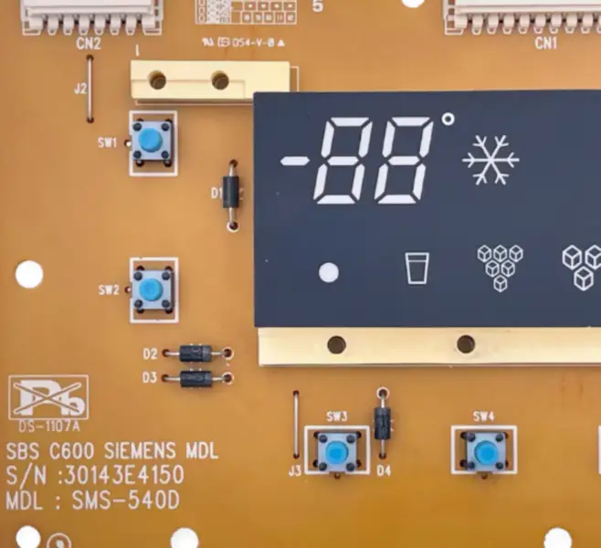 Siemens Refrigerator Control Board 30143E4150