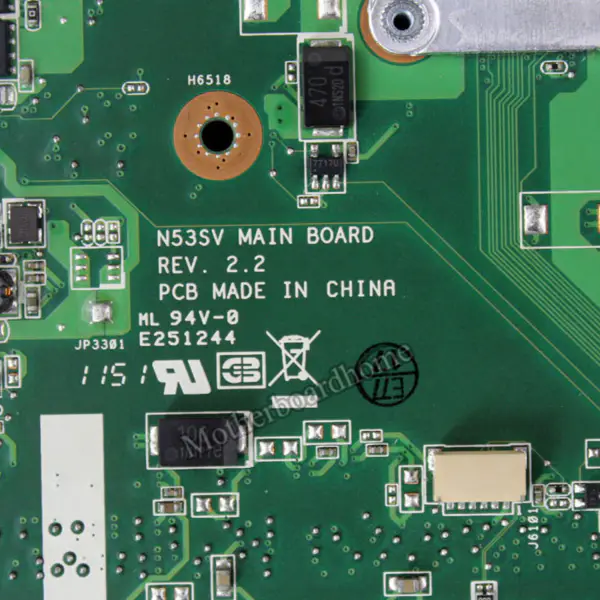 Asus 60-NBGMB1000 N53SN ATX-hovedkort
