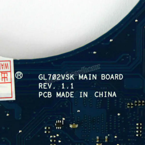 Asus 60NB0DZ0-MB1260 GL702VSK hovedkort