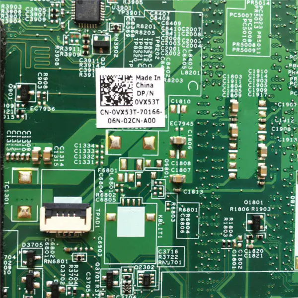Dell 0vx53t N5010 ATX-hovedkort