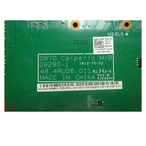 Dell 0V954F 3700 ATX motherboard