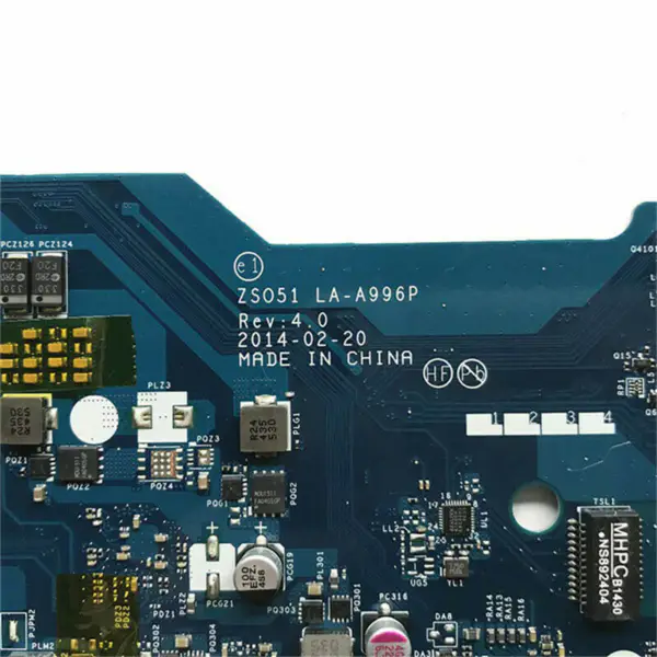 HP 752783-001 752783-501 ZS051 LA-A996P ATX-hovedkort