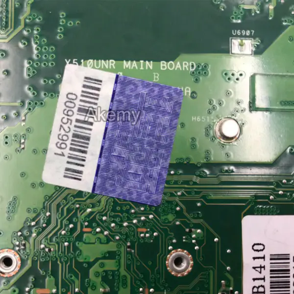 Asus X510UNR X510UNR ATX-hovedkort