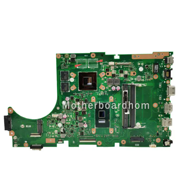 Asus X756UQK X756UQK ATX-hovedkort