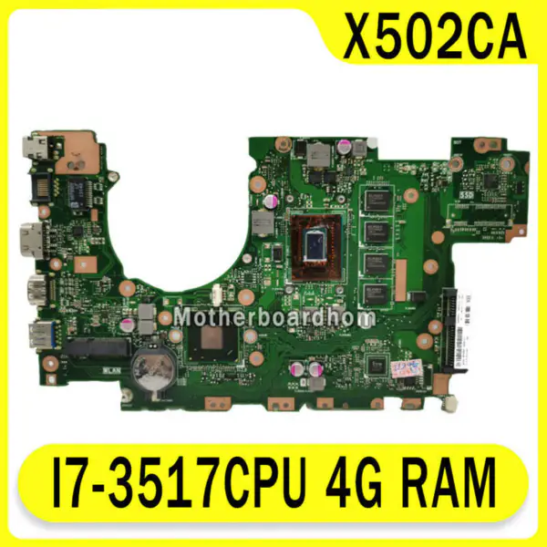 Asus X502CAi7 X502CA i7 ATX-hovedkort