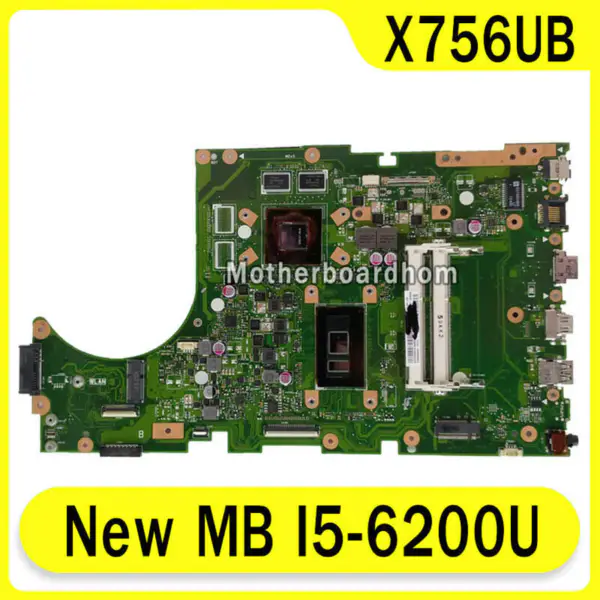 Asus X756UB X756UB ATX motherboard