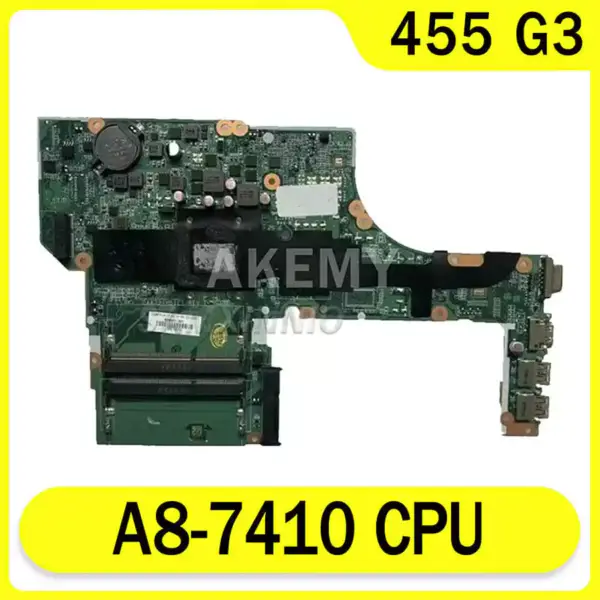 HP 828432-601 455-G3 445 G3 ATX-hovedkort