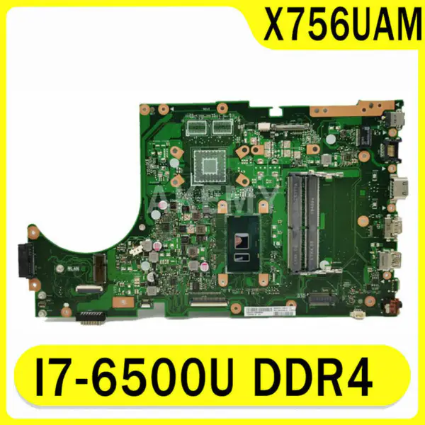 Asus X756UAM X756UAM ATX motherboard