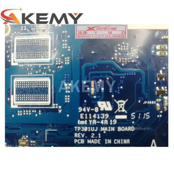 Asus TP301UJ TP301UJ ATX-hovedkort