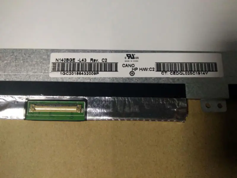 B140XW03 V.0 N140BGE-L43 B140XTN03.6 LCD-skjerm