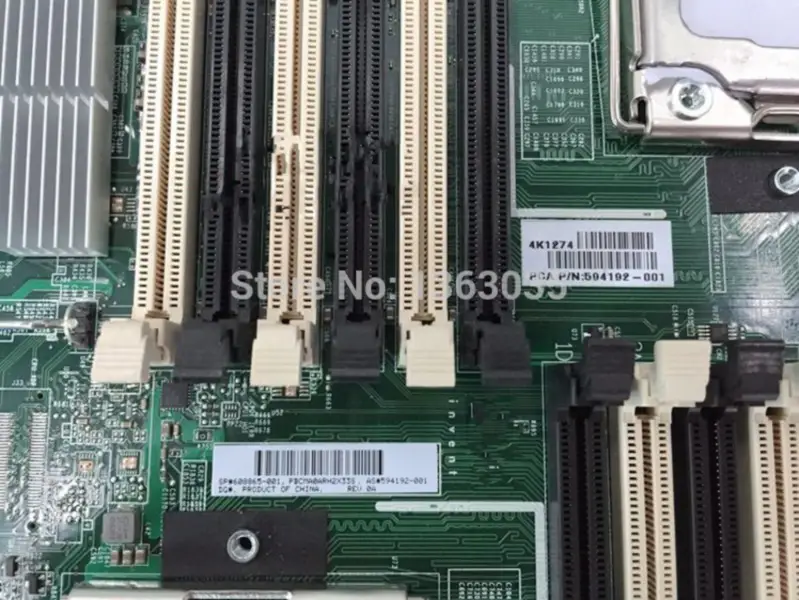 HP 608865-001 594192-001 DL180 G6 Server-hovedkort