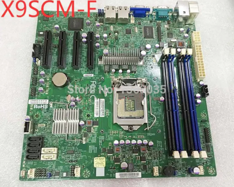 Supermicro X9SCM-F server-hovedkort C204 brikkesett LGA1155