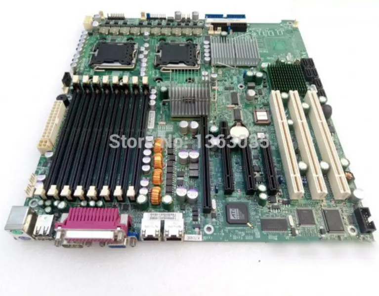 Supermicro X7DBE-X Server Motherboard 5000P chipset LGA771 6*PCI-X