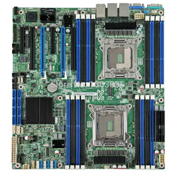 Intel S2600CO4 server motherboard C602 chipset LGA2011