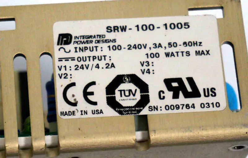INTEGRATED POWER SUPPLY SRW-100-1005