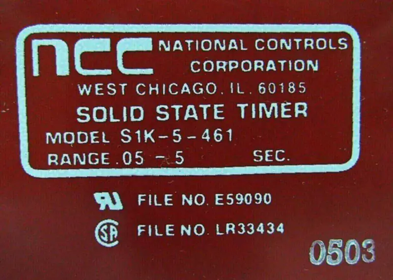 NASJONALE KONTROLLER S1K-5-461