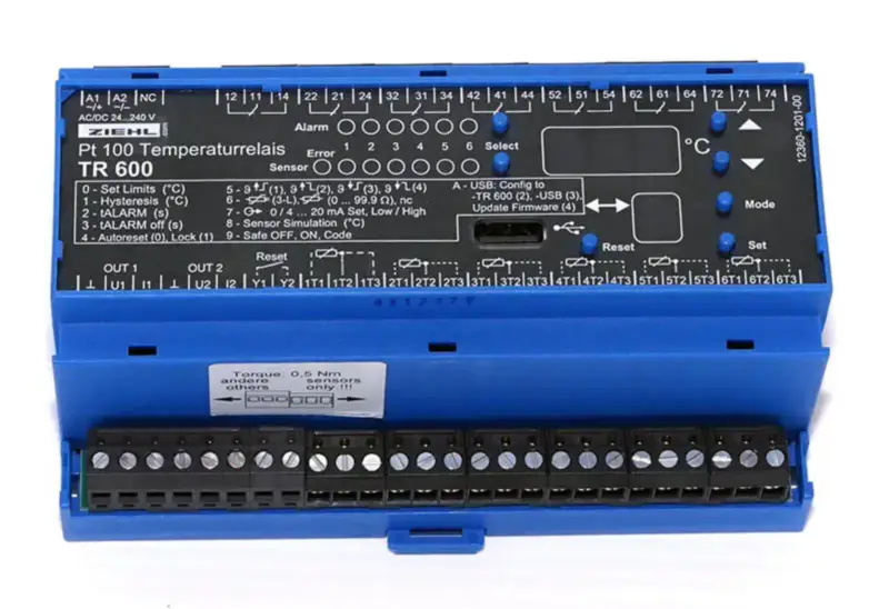 Ziehl TR600 temperature controller