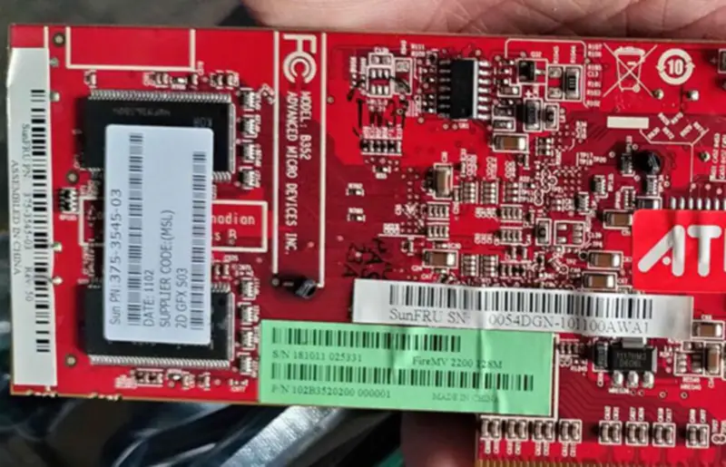 SUN 375-3545 grafikkort XVR-300 for Ultra U45 U40