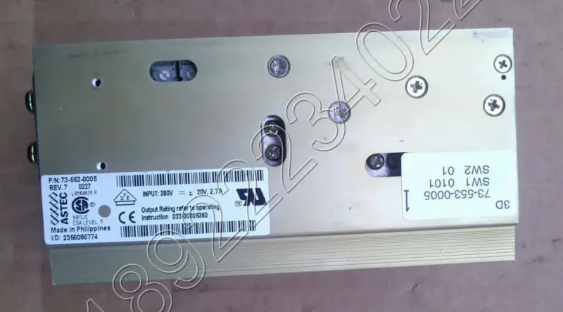 ASTEC Strømforsyning 73-553-0005 20V 2,7A