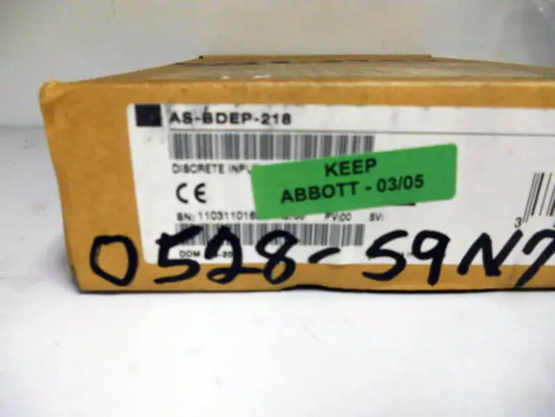 SCHNEIDER AUTOMATISERING ASBDEP218