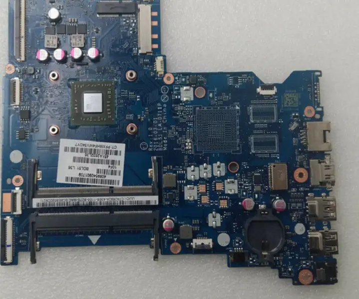 HP 255 G5 15-BA BDL51 LA-D711P 854962-001 854962-601 A8-7410 CPU Laptop Motherboard