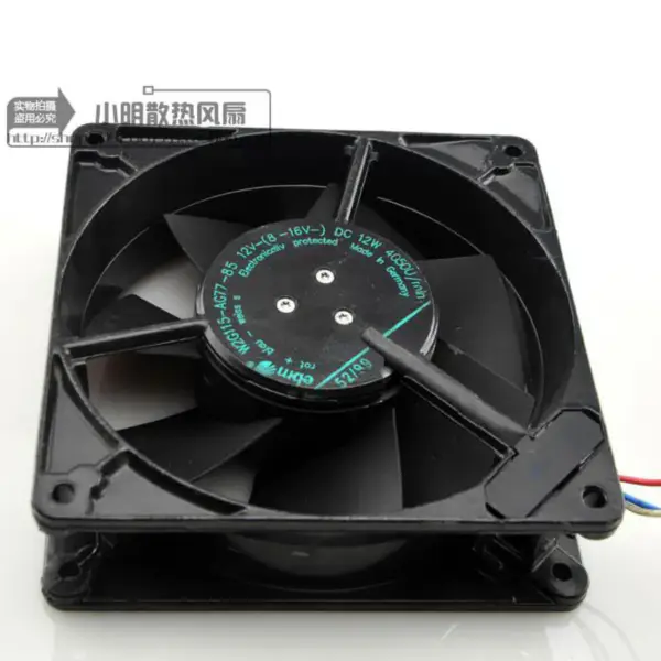 EBM W2G115-AG77-85 12V 12W 13cm 12738 vifte
