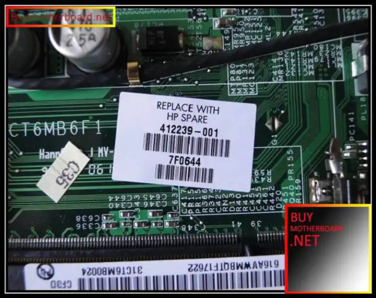 hovedkort 412239-001 for HP pavilion DV1000